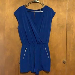 Cobalt Blue Romper- Size M